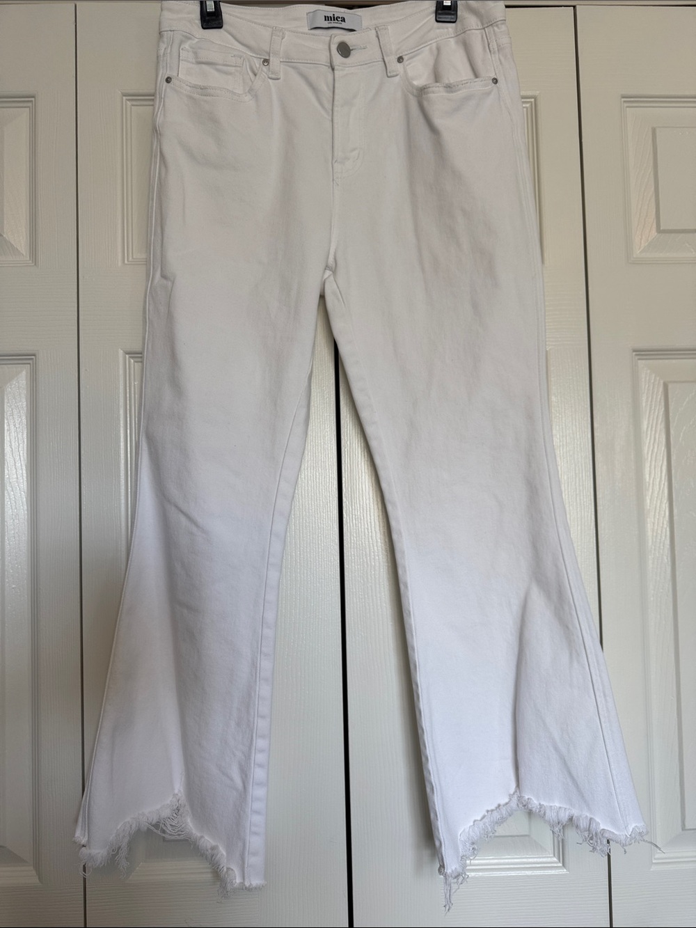 Mica White Denim